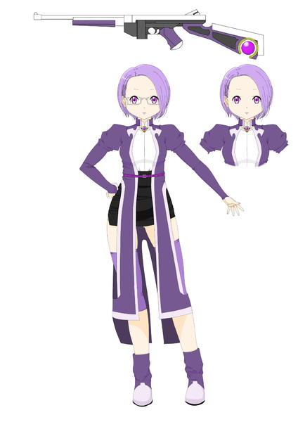 銀縁メガネの魔法少女 Fortune6 さんのイラスト ニコニコ静画 イラスト