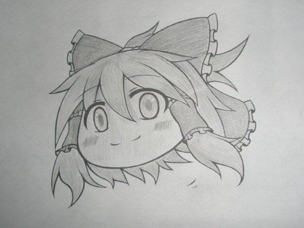 シャーペン塗り ゆっくり霊夢 博麗饅頭 さんのイラスト ニコニコ静画 イラスト