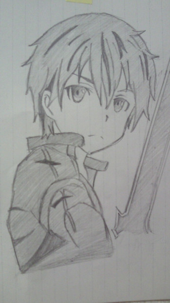 Sao キリト描いてみた 詩音 さんのイラスト ニコニコ静画 イラスト