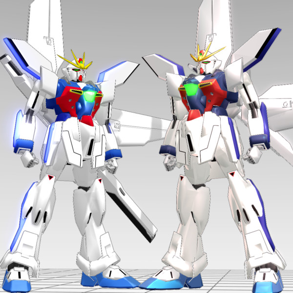 配布中のガンダムxをアニメ版っぽい色にした あにょわ さんのイラスト ニコニコ静画 イラスト