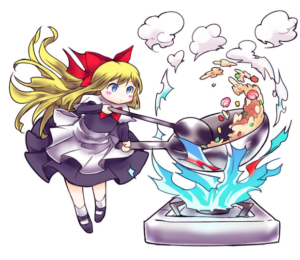 チャーハン作るよ ちゃまるく さんのイラスト ニコニコ静画 イラスト