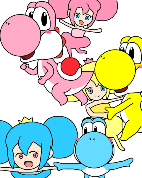ヨッシーとsmooooch リトヨシ さんのイラスト ニコニコ静画 イラスト
