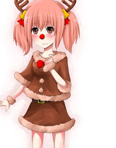 真っ赤なお鼻のトナカイさん 真名 さんのイラスト ニコニコ静画 イラスト