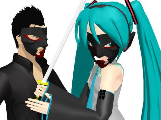 【MMD】ミスター・ブシドーの仮面【配布】