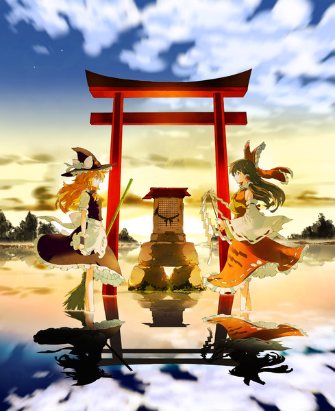 空と海の鏡界 イチゼン さんのイラスト ニコニコ静画 イラスト