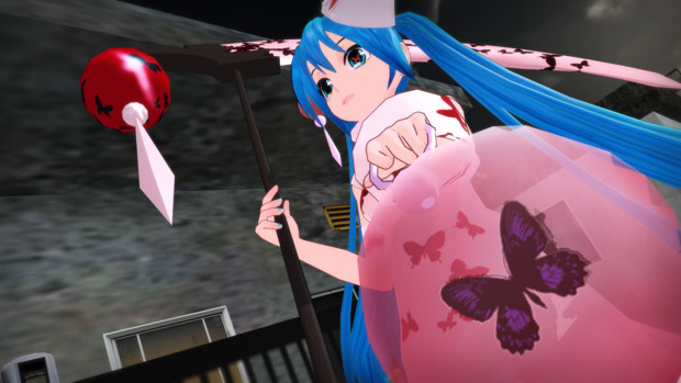 第8回MMD静止画選手権　宵待蝶々ミクさん　