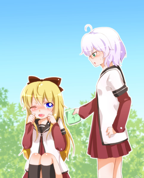 ほら 涙拭けよ ちぇる さんのイラスト ニコニコ静画 イラスト