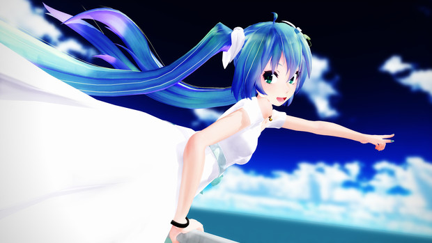 MMD】MMD静止画選手権2.01参加作品 「見えたぁ～！」 / taketake さん 