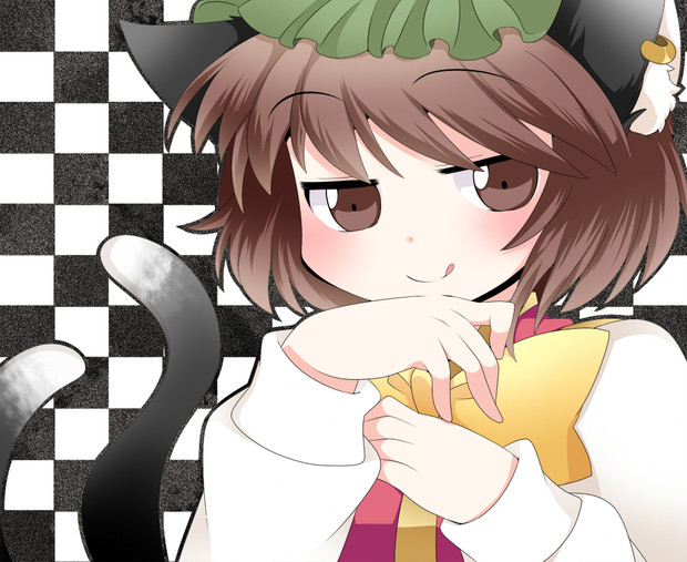 肉食系ねこまたしょうじょ ハマー さんのイラスト ニコニコ静画 イラスト