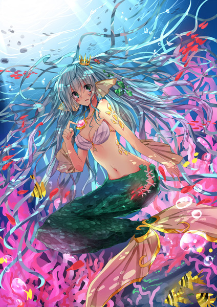 人魚姫 ニコニコ静画 イラスト