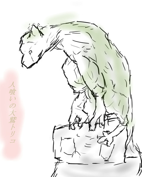 人喰いの大鷲トリコ 黒山 さんのイラスト ニコニコ静画 イラスト