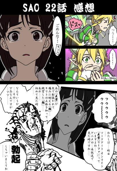 Sao２２話感想 ボブ さんのイラスト ニコニコ静画 イラスト