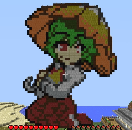 Minecraftドット絵リンク ニコニコ 東方まとめ 静画