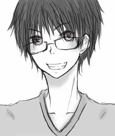 黒髪 短髪 眼鏡 あき さんのイラスト ニコニコ静画 イラスト