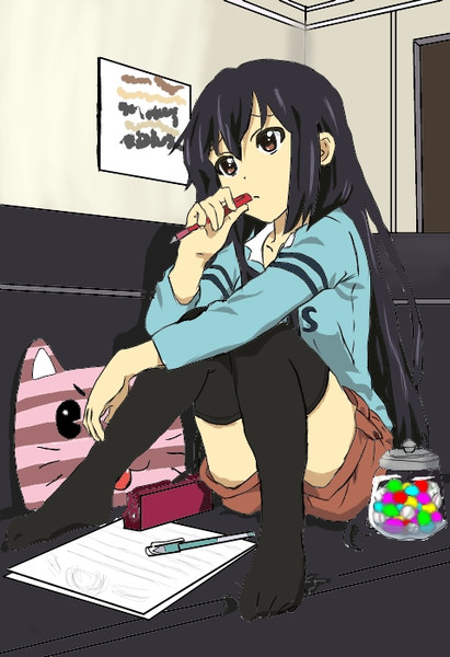 けいおん あずにゃん ぼっすん さんのイラスト ニコニコ静画 イラスト