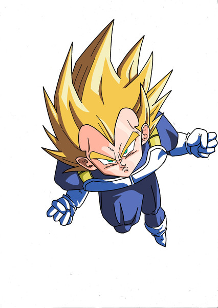 無料イラスト画像 最高のベジータ ドラゴンボール イラスト 簡単