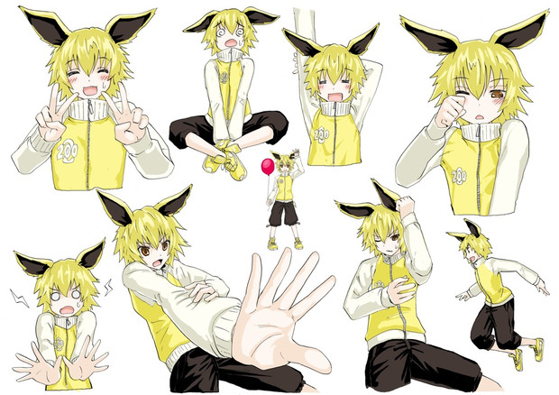 サンダース擬人化してみた カバヂ さんのイラスト ニコニコ静画 イラスト