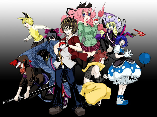 ポケモンbw２ うちの子擬人化して全員集合 カバヂ さんのイラスト ニコニコ静画 イラスト