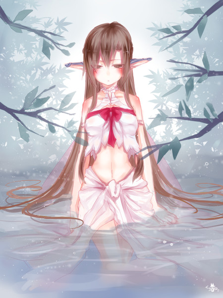 アスナ様 ニコニコ静画 イラスト