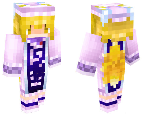 Minecraft 八雲藍スキンスクショ 東方 Yuly さんのイラスト ニコニコ静画 イラスト