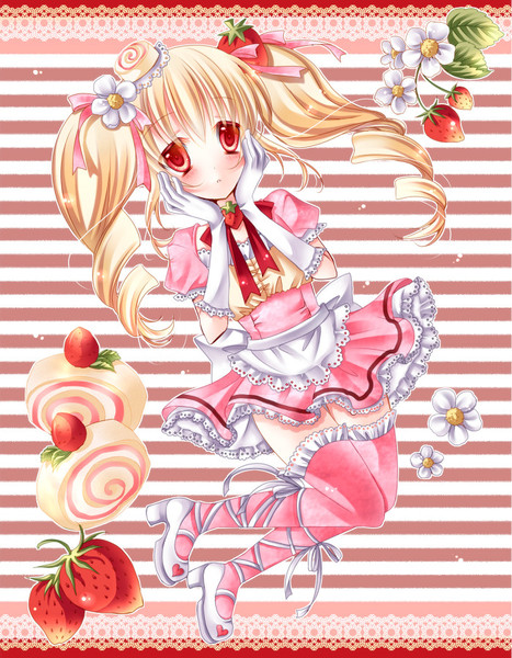 ふわふわ苺ロール メロ さんのイラスト ニコニコ静画 イラスト