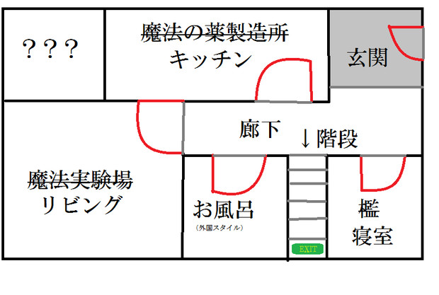 いずれマイクラで建てようと思っている間取り ジーやん さんのイラスト ニコニコ静画 イラスト