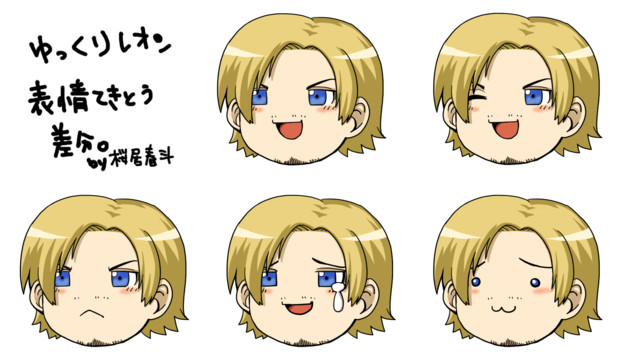 ゆっくりレオン バイオ６ 表情差分 Sakray さんのイラスト ニコニコ静画 イラスト
