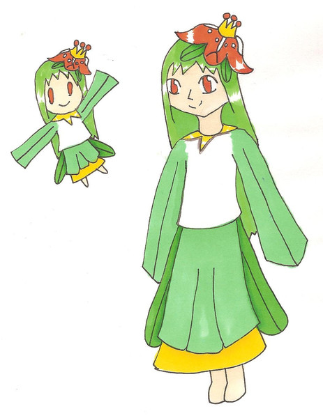 ドレディア擬人化その２ カービー さんのイラスト ニコニコ静画 イラスト