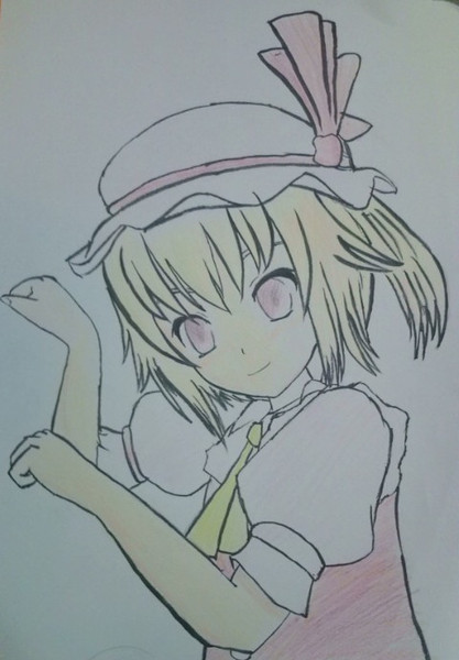 描いたモノを色鉛筆で塗ってみた Tgt さんのイラスト ニコニコ静画 イラスト