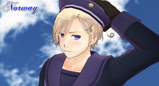 Apヘタリアmmd ノルをがんばってかっこよくしたかった 緋乃江 さんのイラスト ニコニコ静画 イラスト