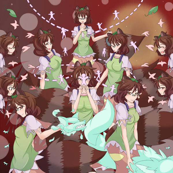 マミゾウ化弾幕十変化 Zizi さんのイラスト ニコニコ静画 イラスト