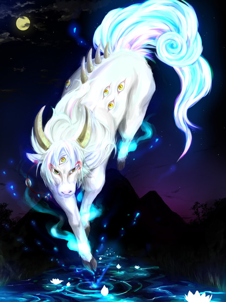 リアルめ白澤様 ニコニコ静画 イラスト