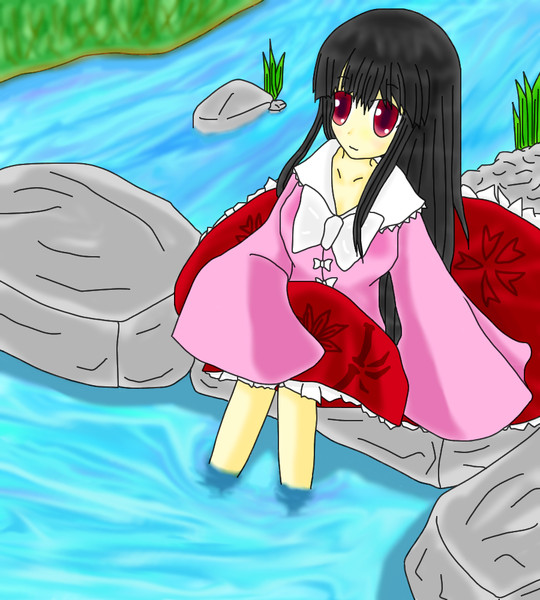 川辺でー 蛇足使い さんのイラスト ニコニコ静画 イラスト