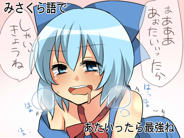 東方再翻訳 あたいったら最強ね お茶漬け さんのイラスト ニコニコ静画 イラスト