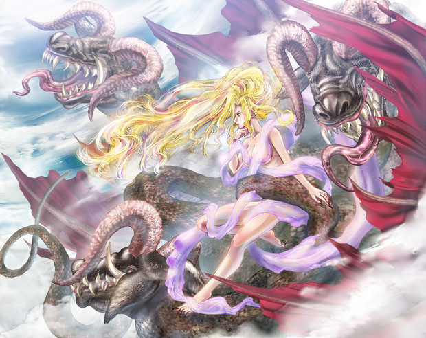 魔龍公 ビューネイ 氷守緋羽 さんのイラスト ニコニコ静画 イラスト