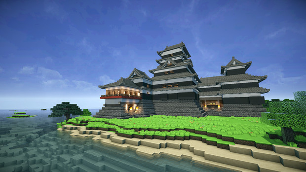 【Minecraft】松本城天守