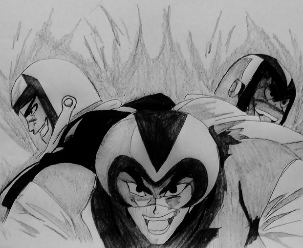 ゲッターチーム ニコニコ静画 イラスト