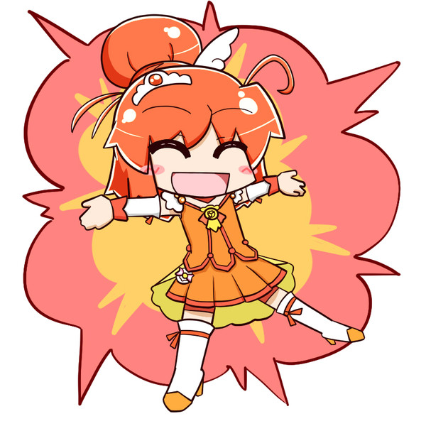 太陽サンサン 熱血ぱわぁ キュアサニェー 無炭酸ぺぷし さんのイラスト ニコニコ静画 イラスト