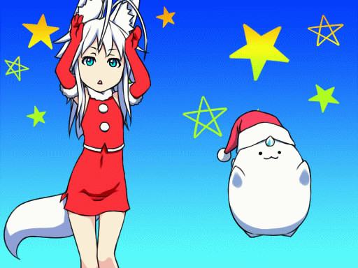 【GIFアニメ】ｳﾏｳﾏでメリークリスマス