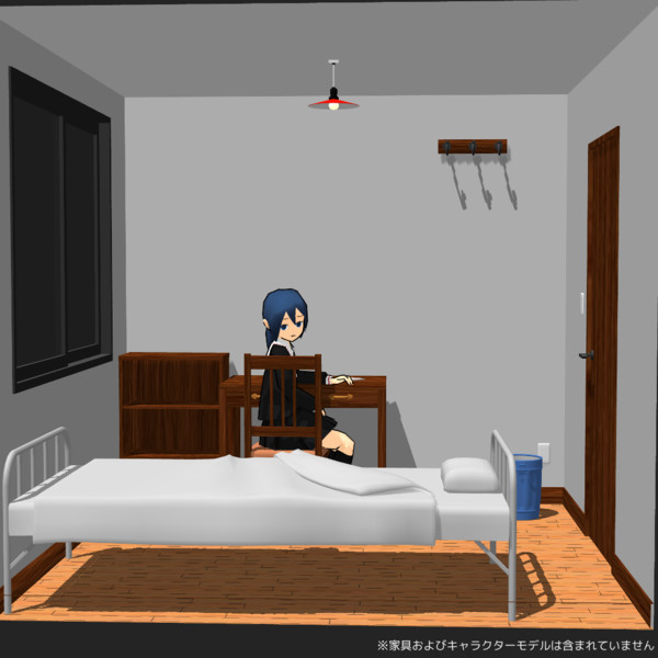 【MMD】部屋（四畳半）配布