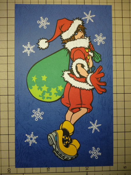 切り絵　KH-ソラ(X'mas-ver.)