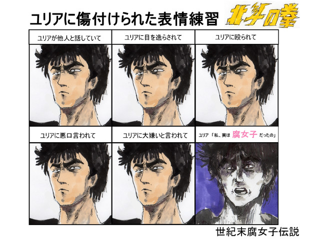 ユリアに傷付けられた表情練習 鬼門流 さんのイラスト ニコニコ静画 イラスト