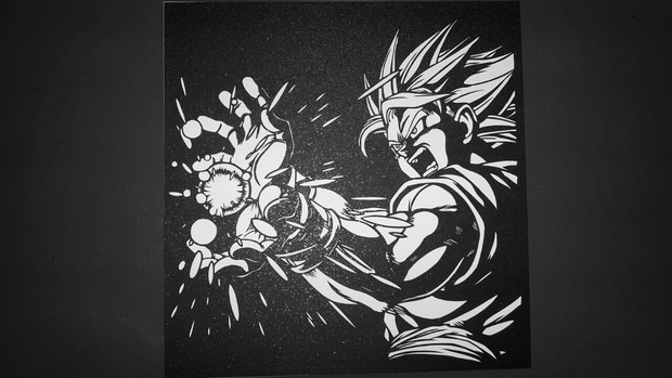 切り絵で ドラゴンボールz 孫悟空 浮屋 さんのイラスト ニコニコ静画 イラスト