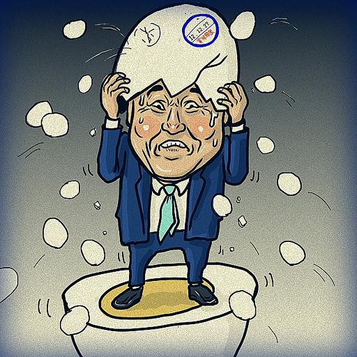 板東英二氏所得隠しで芸能生活ピンチ 木住野武 さんのイラスト ニコニコ静画 イラスト