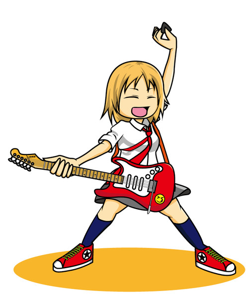 ロックギターガール けんすけ さんのイラスト ニコニコ静画 イラスト
