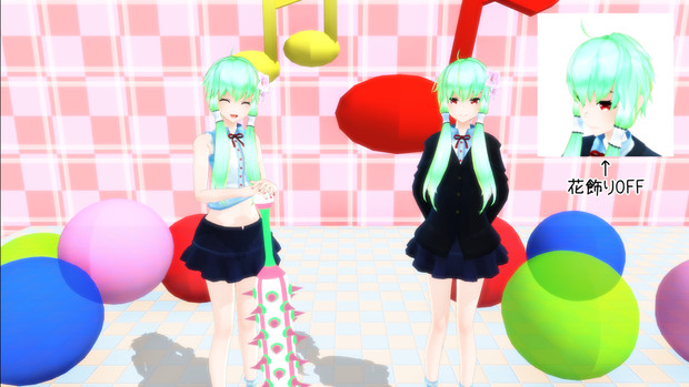 【MMD】夏・ブレザーらいち♪のお裾分け【モデル配布】