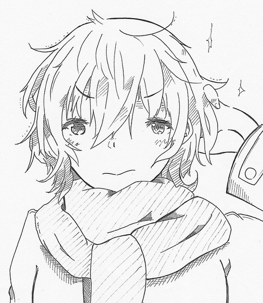 マフラー系女子 ０３ Add さんのイラスト ニコニコ静画 イラスト
