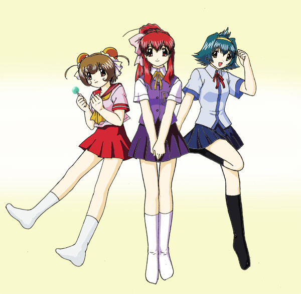 中学生トリオ