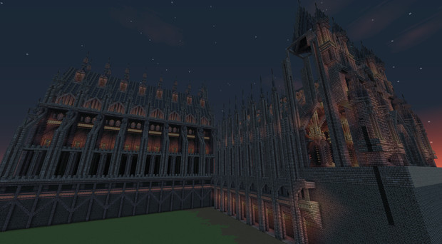 【minecraft】製作中の大聖堂2【建築部】