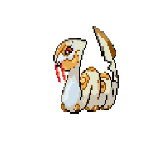 ポケモンの世界だったら多分祀られるハブネーク Yellow Magic さんのイラスト ニコニコ静画 イラスト